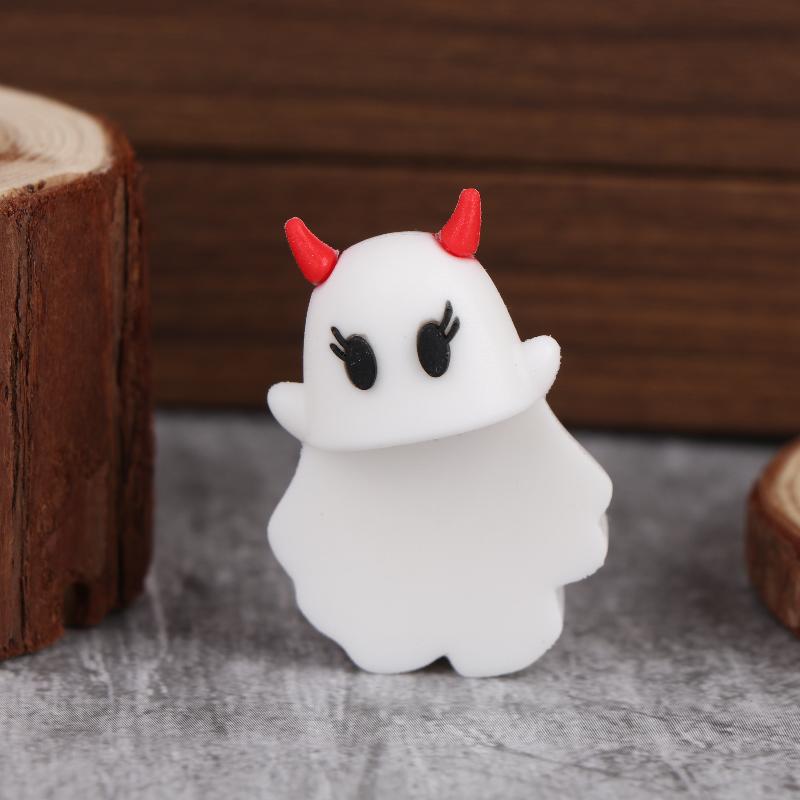 1/6Pcs Mystery Phone Buddy Cute Halloween Phones Decorations Mini Figure Design Figurine Fun Desk Accessory For All Phones