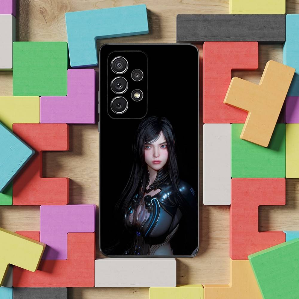 Hot Game S-Stellar B-Blade Phone Case For Samsung S25,S24,S23,S22,S21,S20,S10,Ultra,Plus,Lite,FE,Soft Silicone Black Cover