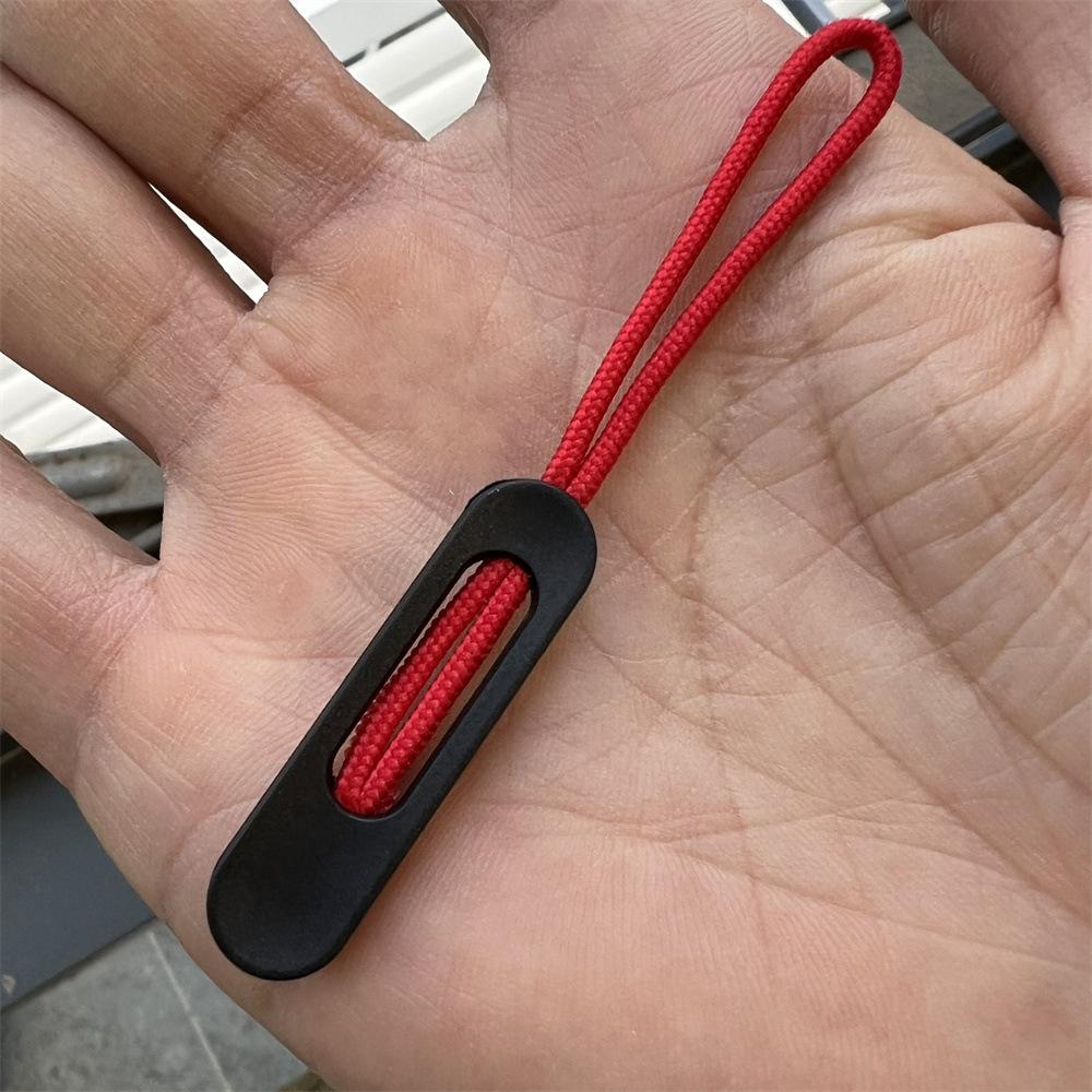 10PCS Zipper Pull Puller End Fit Rope Tag Fixer Zip Cord Travel Bag Suitcase Backpack Anti-Loss Puller Tab Replacement Clip