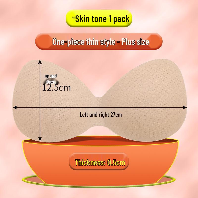 Seamless One-Piece Ultra-Thin Push-Up Sports Bra Pad Replacement