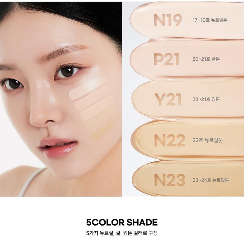 [MUZIGAE MANSION] Official Sleek Water Cushion (15g) - [K-BEAUTY] Aesthetic Vegan Makeup & Clear Glass Skin Glow