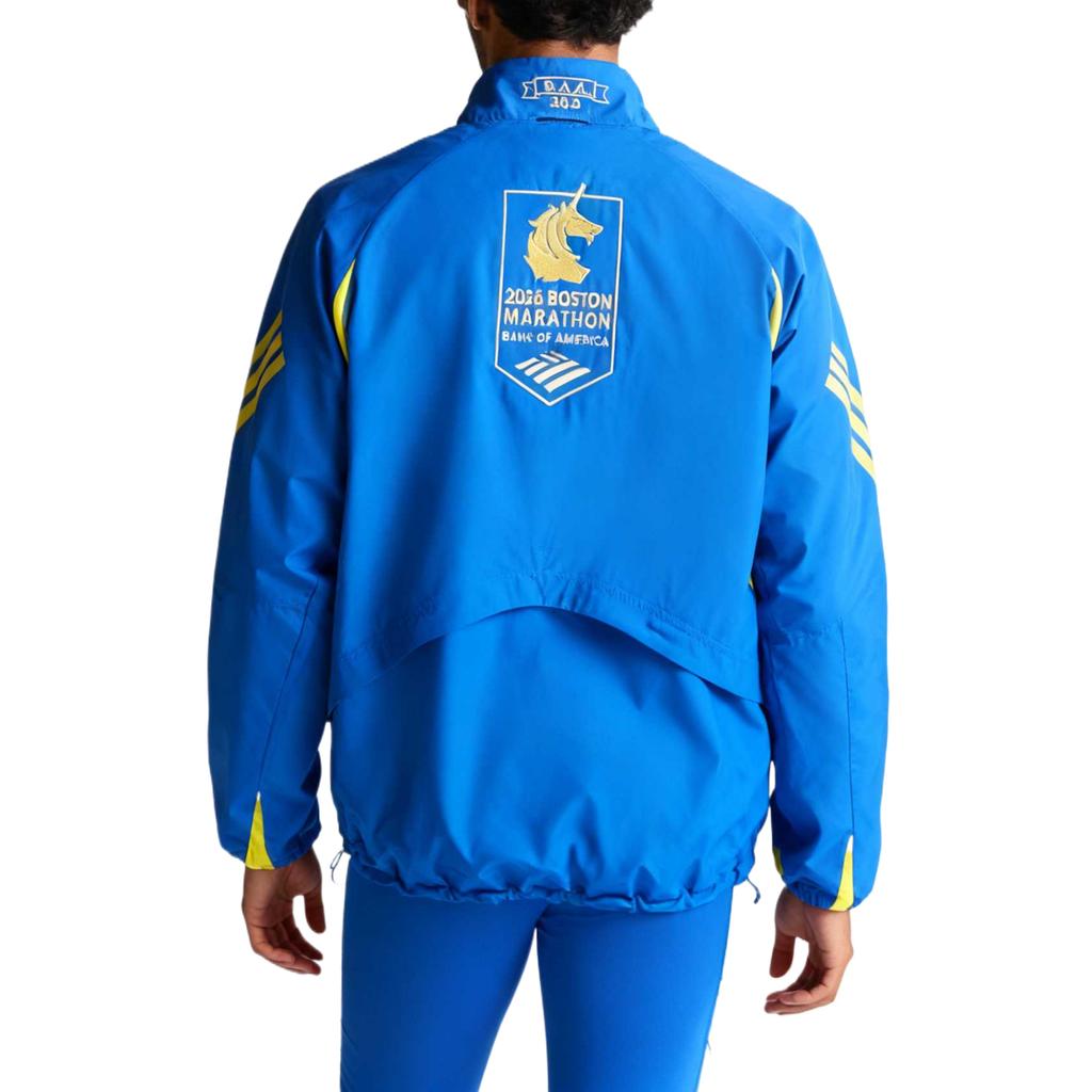 Adidas Boston Marathon 2026 Celebration Breathable Zip Badge Jacket Men Jacket KE8235