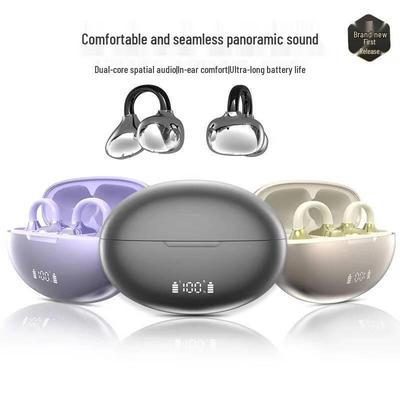 Universal Wireless Ear Clip with Long Battery Life and No In-Ear Design