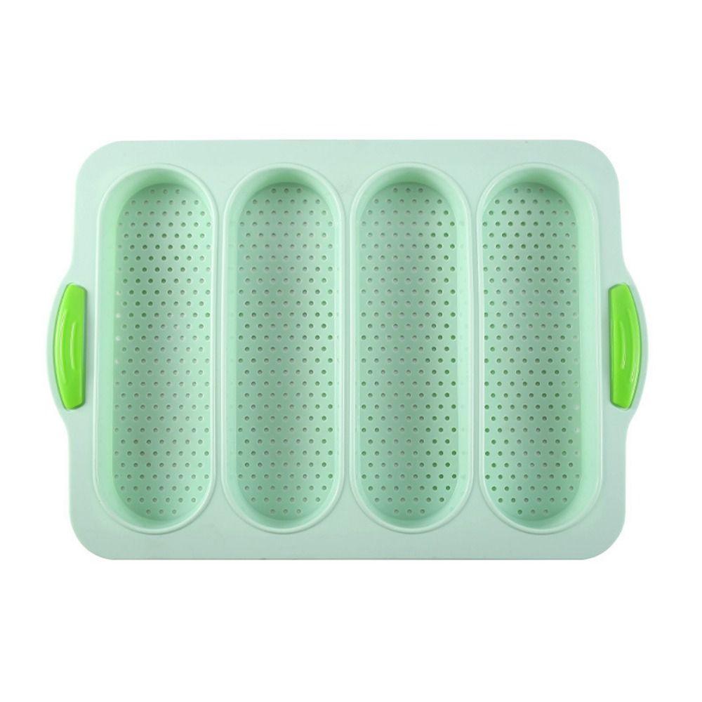 Easy Clean Baking Pan Tray Heat Resistant Bread Mold Professional Bake Mold  Hot Dog Buns