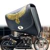 Motorcycle Waterproof Bag Motorcycle Saddle Bags Pu Leather Motorbike Side Tool Bag Out Door Luggage For Harley Sportster XL