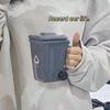 Creative Trash Can Ceramic Mug Funny Birthday Gift Stylish Design Trending Novelty Coffee Cup for Viral Gag Present
