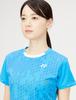Yonex Short Sleeve Game Bright Blue M Women's Shirt, (576)