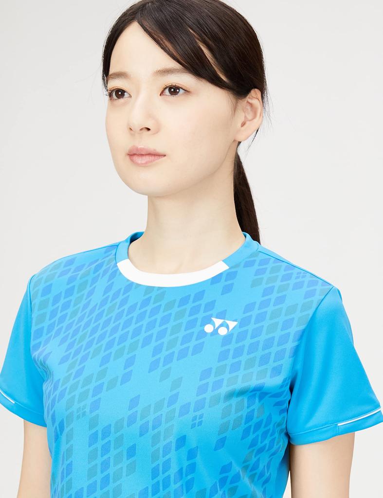 Yonex Short Sleeve Game Bright Blue M Women's Shirt, (576)