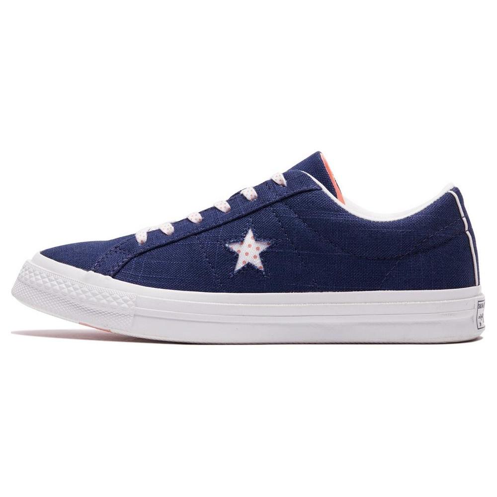 

Converse One Star Ox Canvas Shoe Blue/White 160621C 35