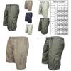 Men's Summer Casual Cargo Shorts Crafted From Premium Quality Cotton Blend Fabric