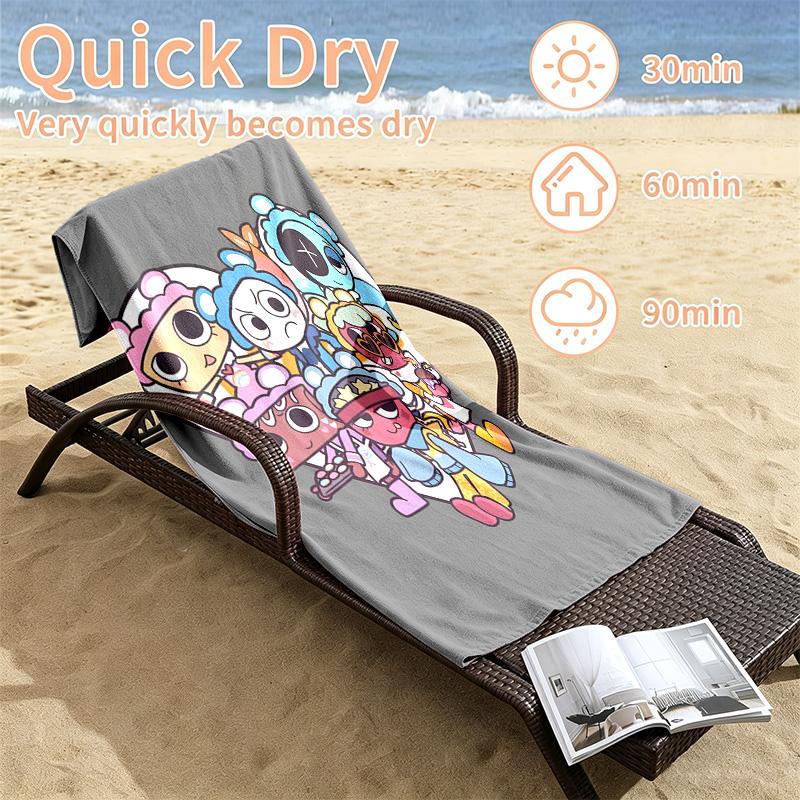 Dandys world Beach towels also serve as bath towels summer essential a musthave for the outdoors the beach and the pool