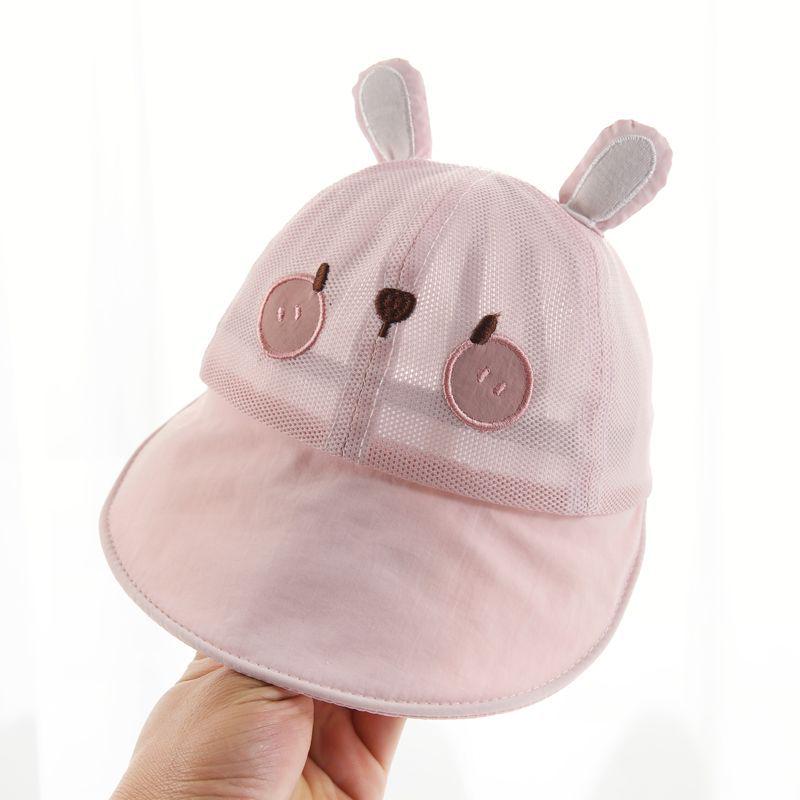 Adorable Unisex Baby Sun Hat: Breathable Mesh, Wide Brim, Summer Protection