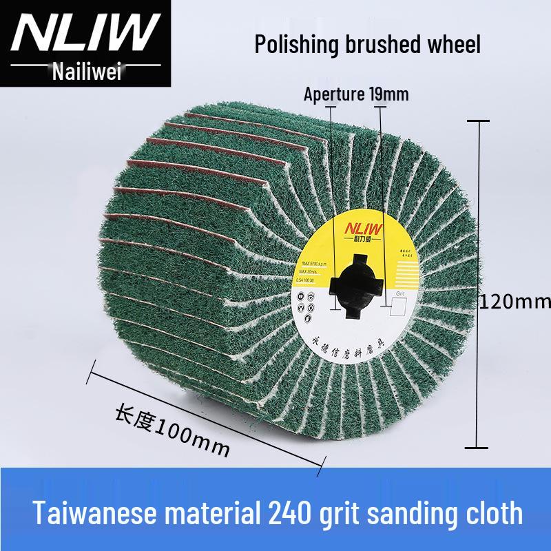 Stainless Steel Polishing and Abrasive Fiber Wheel for Metal Grinding