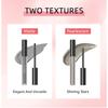 QIBEST Eyeshadow Liquid Matte Pearl Fine Flash Dark Black System of Europe and The United States Punk Smoky Makeup Eyeshadow Liquid
