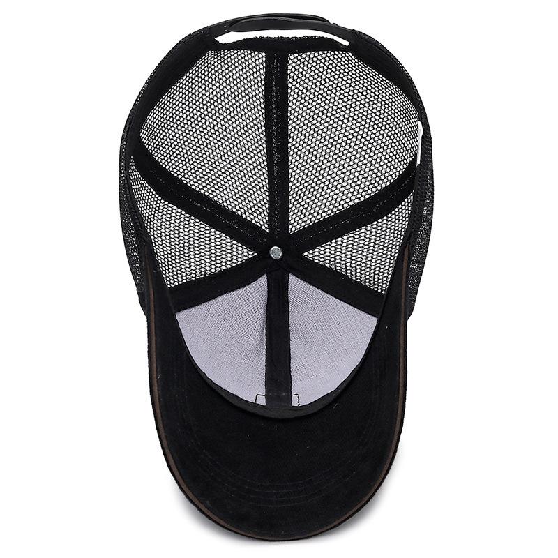 Spring Casual Letter Baseball Cap - Unisex Sun Hat for Outdoor Sports, UV Protection Duckbill Design