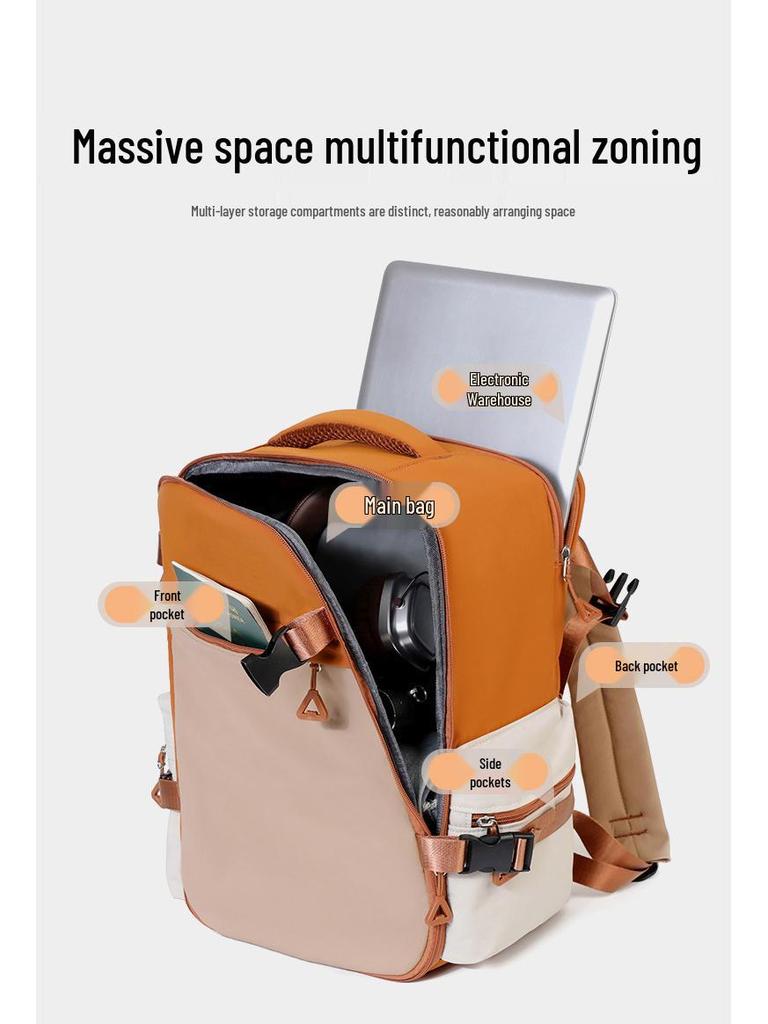 Large Capacity Business Travel Laptop Backpack for Men and Women - School or College Use