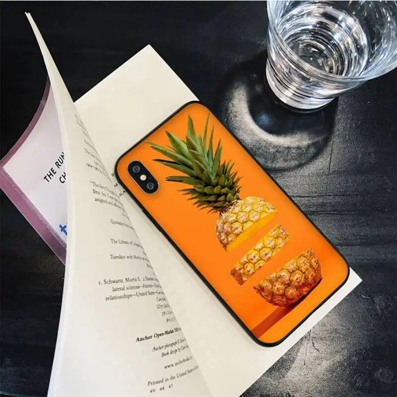 Capa de celular colorida de abacaxi para iPhone Samsung Galaxy Redmi Xiaomi Oppo OnePlus Note SA 7 8 9 10 11 12 13 14 20 21 22 23 53 54 Pro Max Plus Ultra