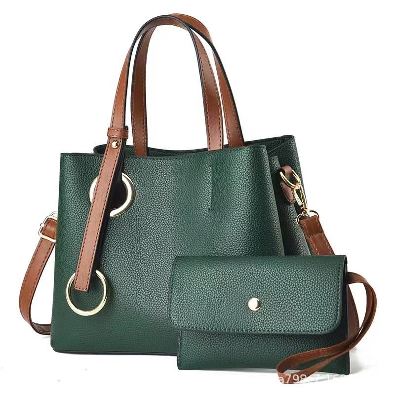 Elegant Everyday Tote Bag In Various Colors With Unique Letter Pattern Design