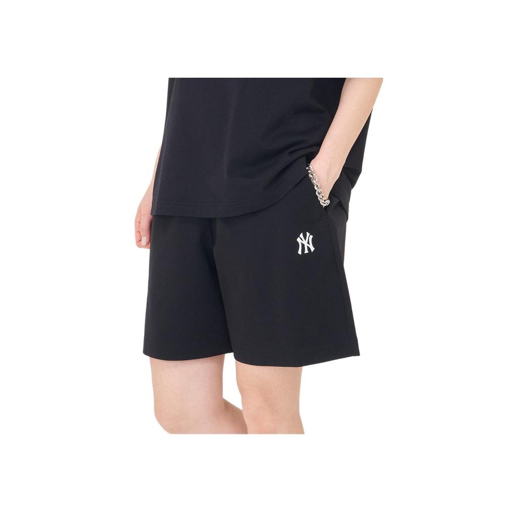 New MLB New York Yankees Casual Shorts Unisex Black 3ASPB0943-50BKS