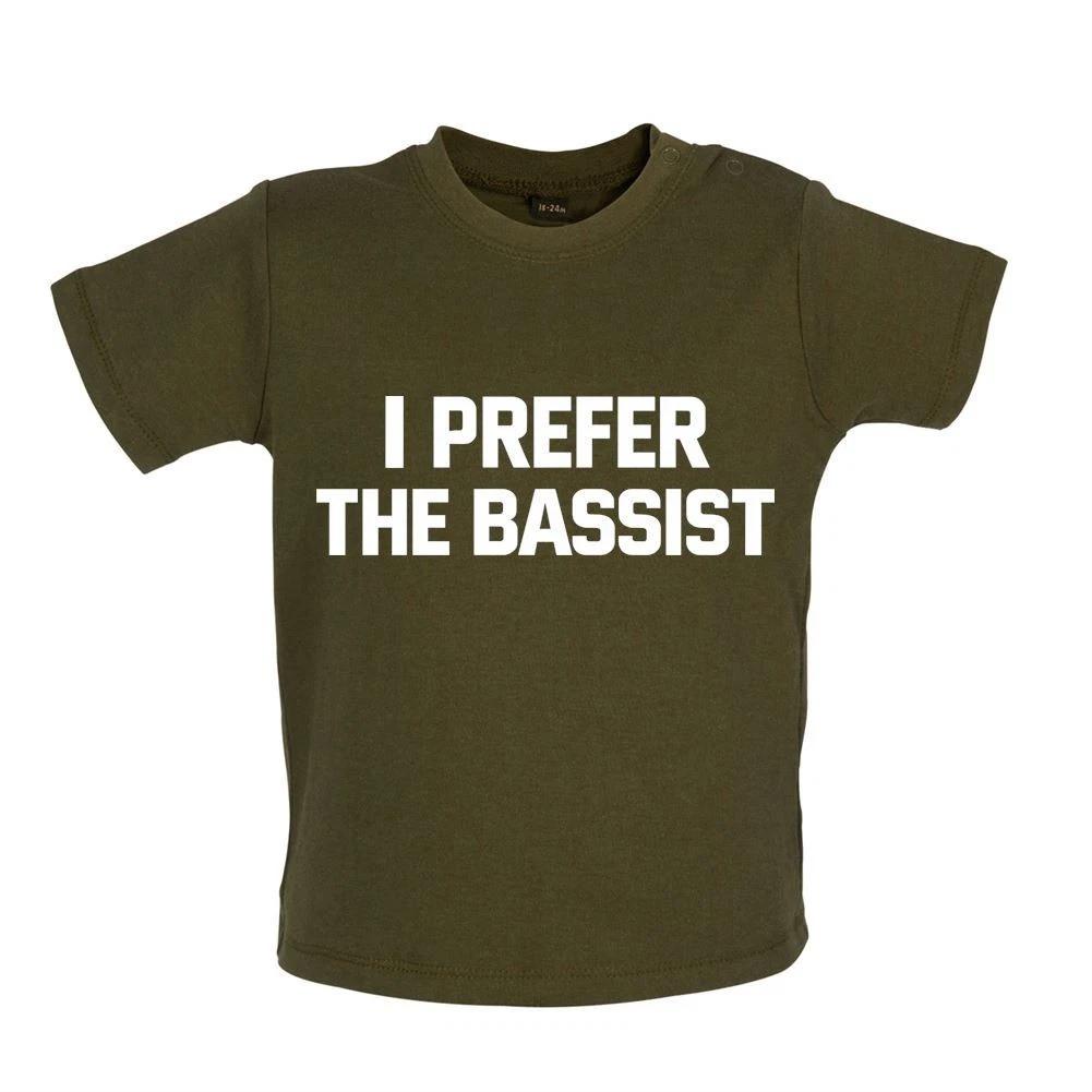 Dressdown I Prefer The Bassist Baby T-Shirt / Romper Band Fan 120