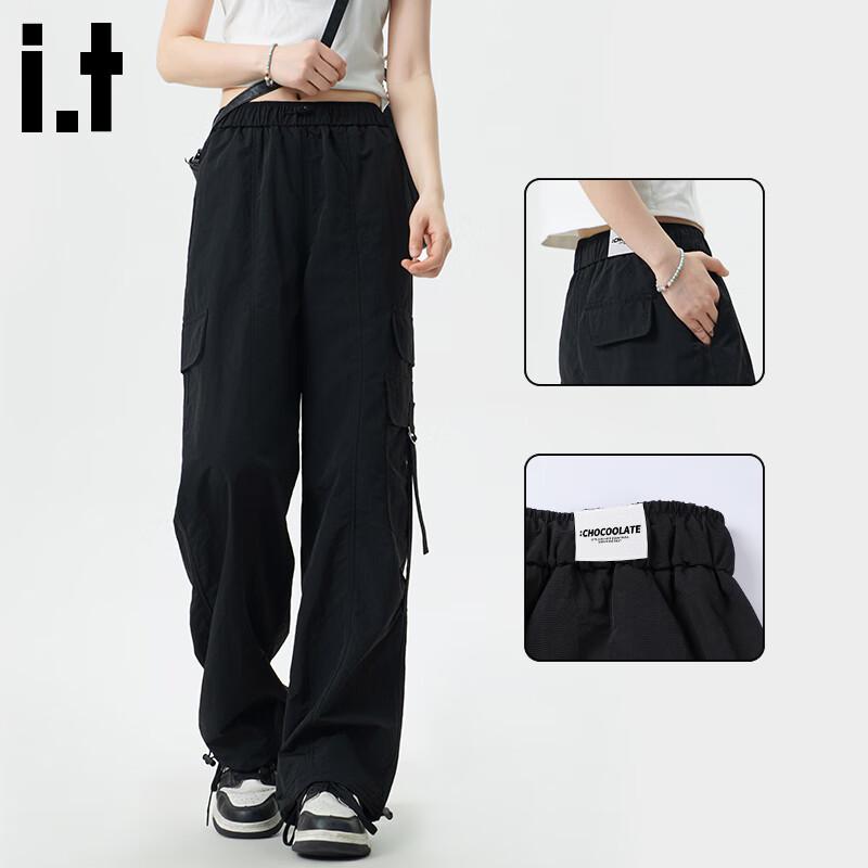 CHOCOOLATEit Women's American Style High-Waist Cargo Pants