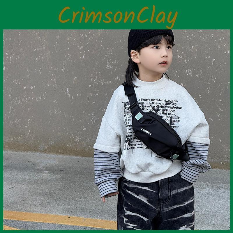 Fashionable Toddler Nylon Shoulder Pack With Cute Cartoon Motif For Kids Bag