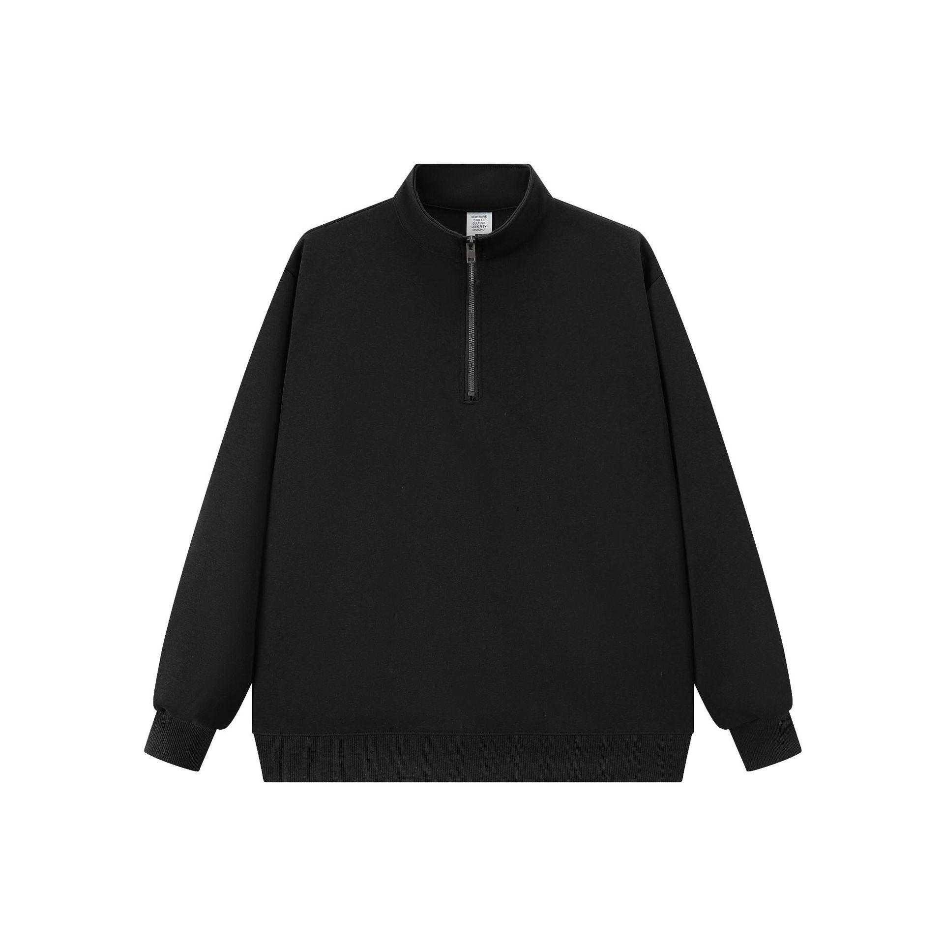 2025 Trendy Half-Zip Men s Loose Hoodie - Autumn/Winter Collection M