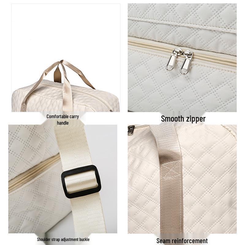 Simple Large Capacity Travel & Gym Bag for Short Trips, Yoga, Swimming, and Fitness