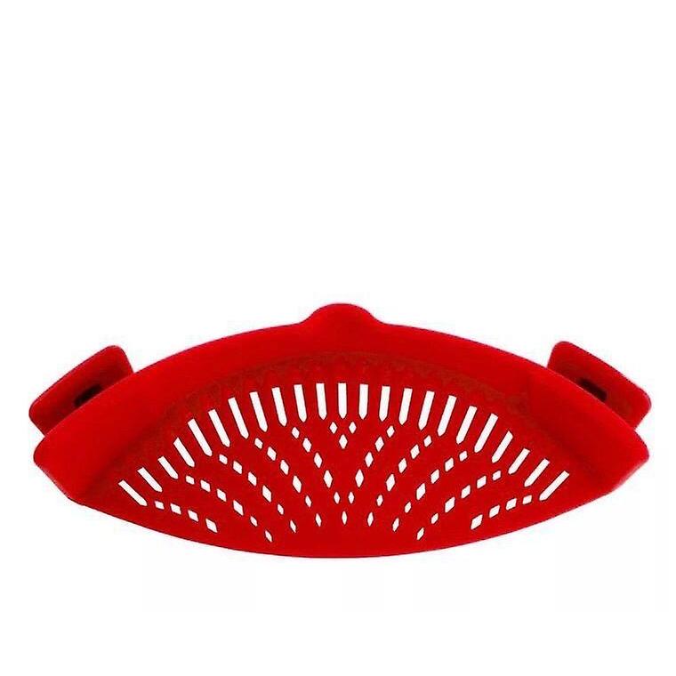 Quick filter, attachable silicone filter for all pots and bowls for spaghetti, pasta, noodles and fr