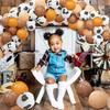 60 Vintage Cow Balloons, Denim Balloons For Highland Cow Farm Birthday Party Decorations