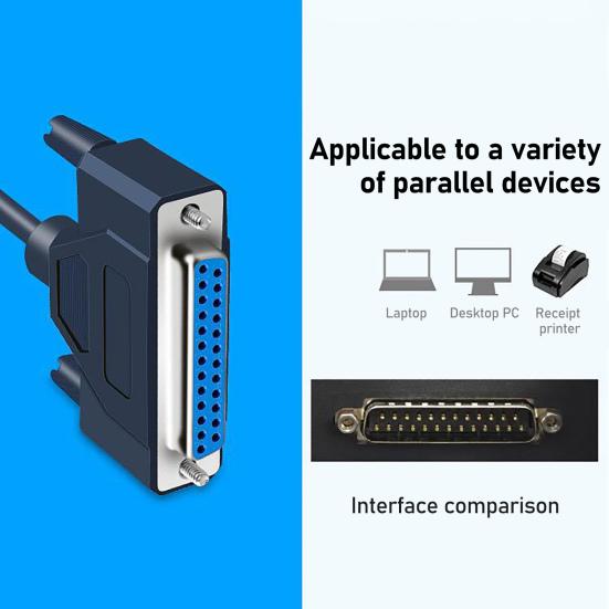 Practical Printer Adapter Cable Wear-resistant Plug Play Wide Application