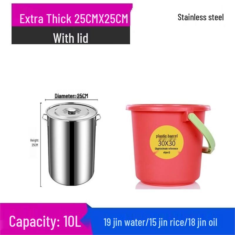 ZISIZ 304 Stainless Steel Induction Stockpot
