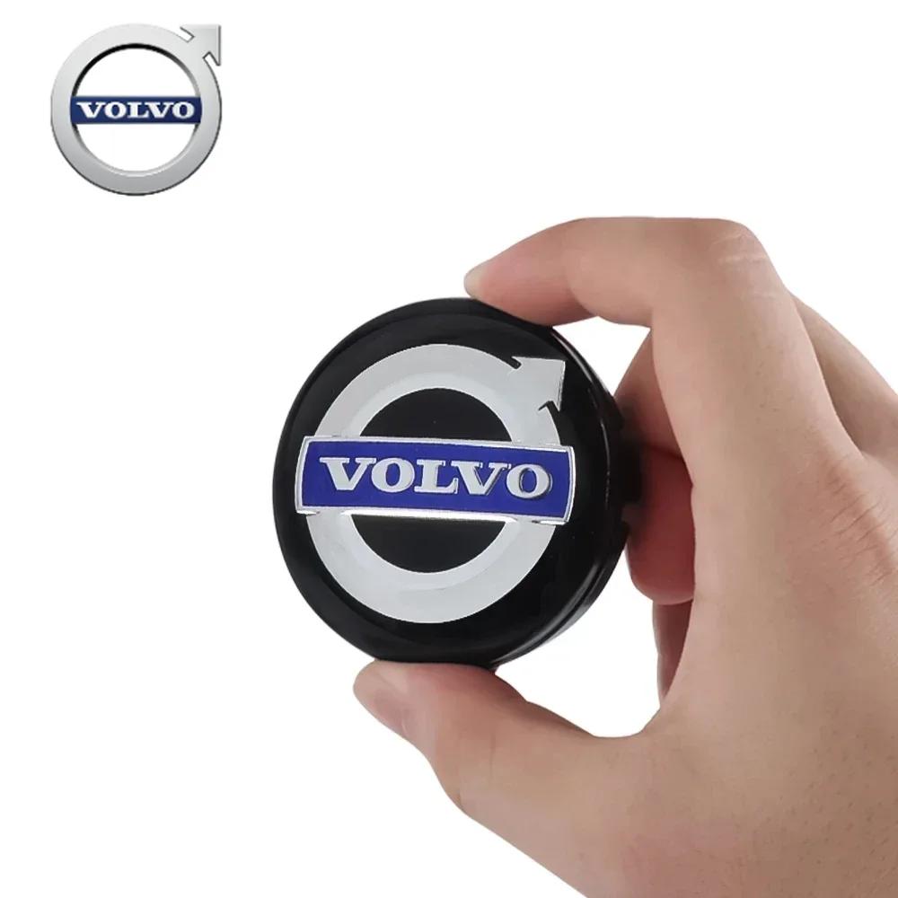 For Volvo 4Pcs Car Wheel Center Caps Hub Center Covers For Volvo XC90 V90 V60 XC60 V40 S80 S60 S90 C40 XC40 V70 XC70 C30 C70 EX9