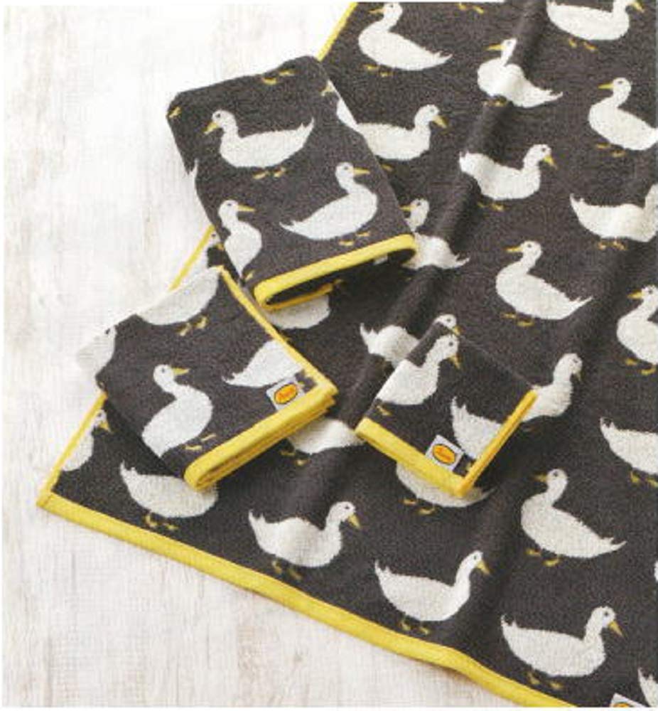 Marushin Bath Waddling 0366057500 Towel, 60x120cm, Anorak, Dachshund,