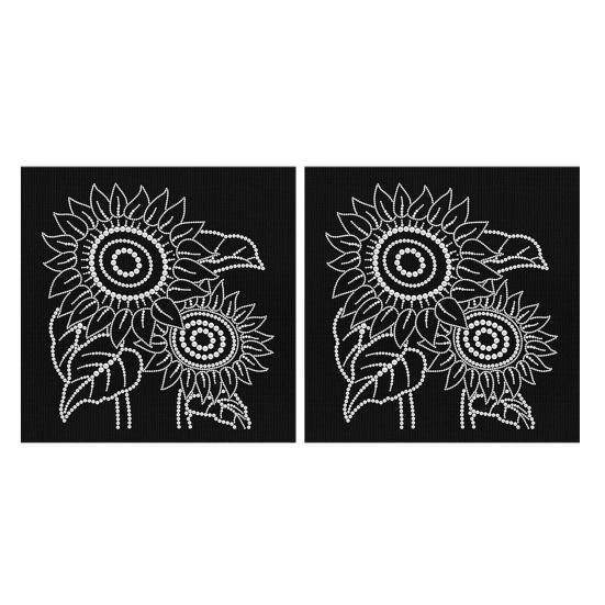 Gör-det-själv pärlmålningskit för vuxna nybörjare 3D pärlkonst pysselkit Plastpärlor Förtryckt duk Verktyg för heminredning Välkomstpresent