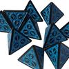 10 Dadi D4 in Acrilico, Dadi Poliedrici per Gioco di Ruolo, Multilato
