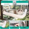 Cat Hammock Bed: Window Suction Cup Sunbathing Lounge for Pets