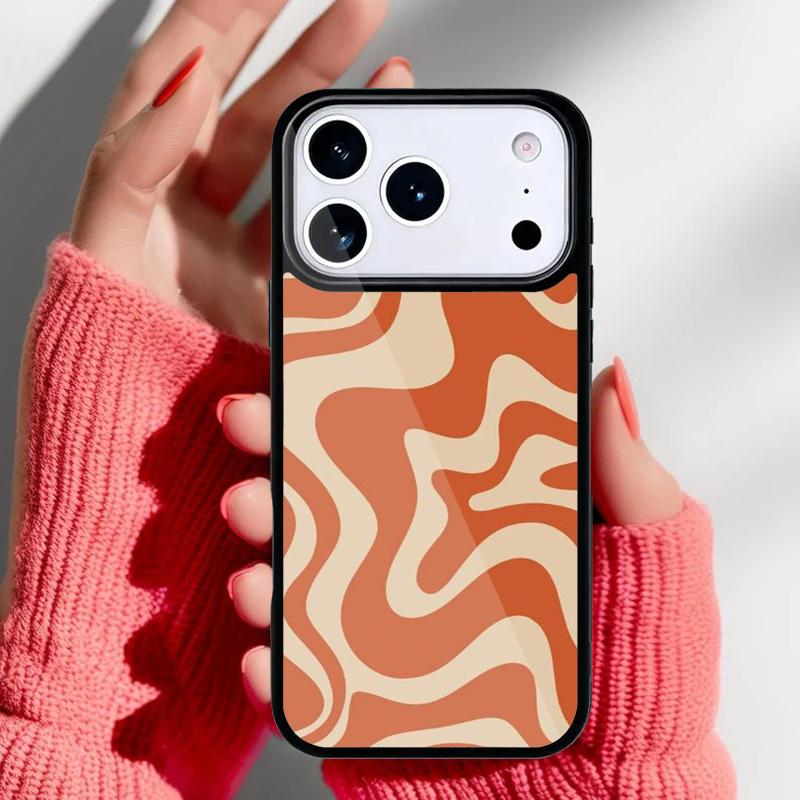 Liquid Swirl Abstract Pattern Phone Case for iPhone 17 16 15 14 13 Pro Max Back Cover for 12 11 Pro Coque