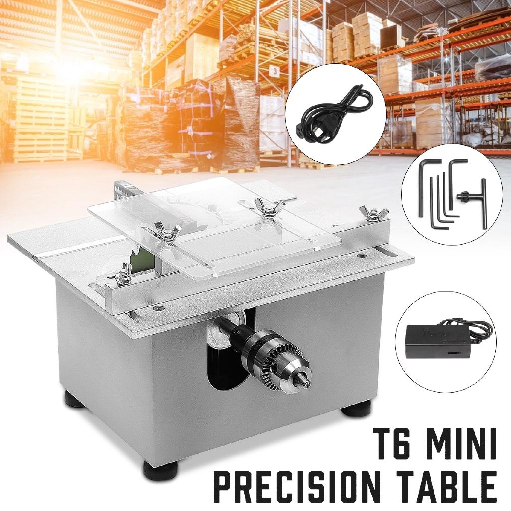 Miniature Precision Small Table Saw DC 12-24V Woodworking Saws Cutting Machine