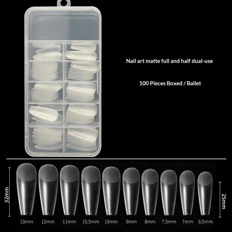 240pcs Sandwich Dual Nail Forms Coffin Nail Molds 15 Sizes Set for Salon Acrylic Gel Extension Manicure Tools