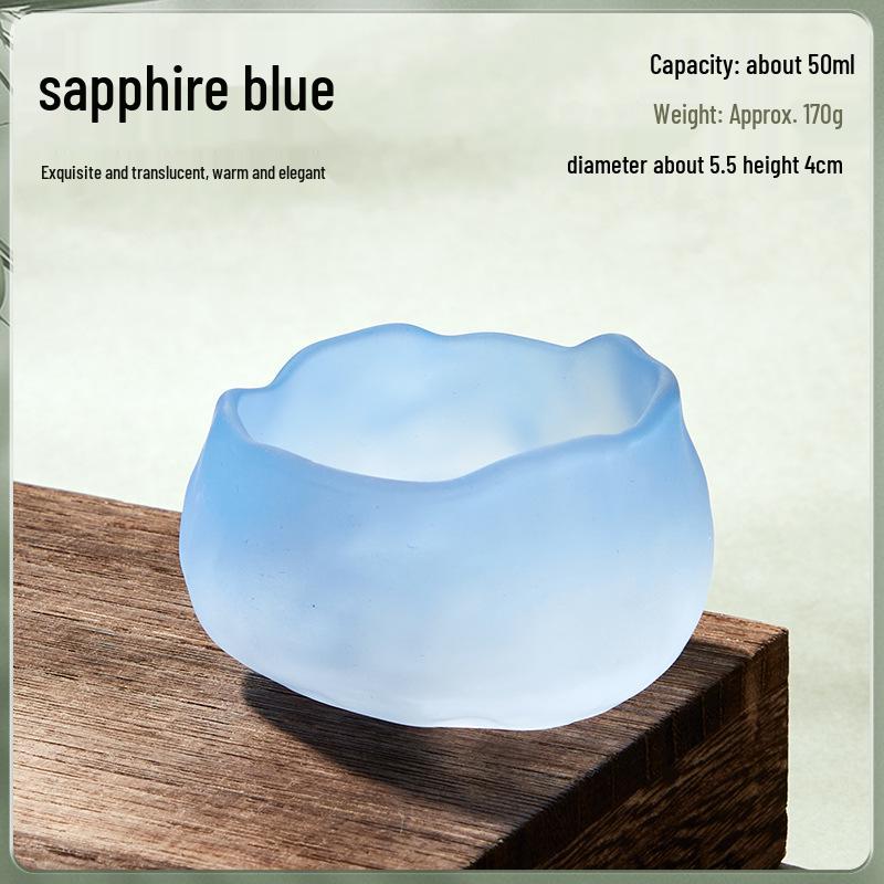 Small Crystal Ink Dish for Calligraphy – Chinese Painting Water Bowl and Brush Rest.