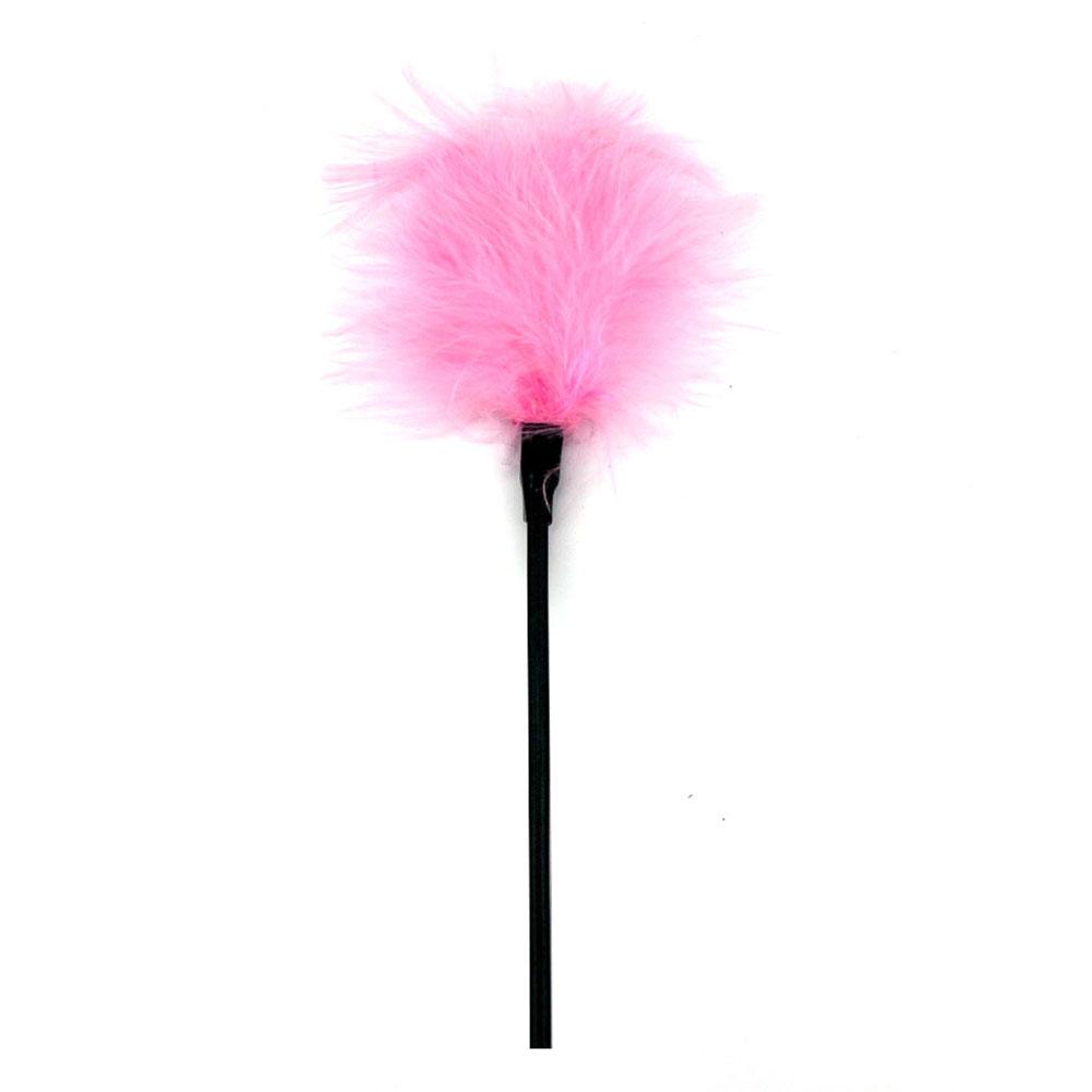 1PCS High-quality Fun Feather Supplies Feather Brush Tease Stick Couples Men And Women Sex Accessories Multi-color Optional