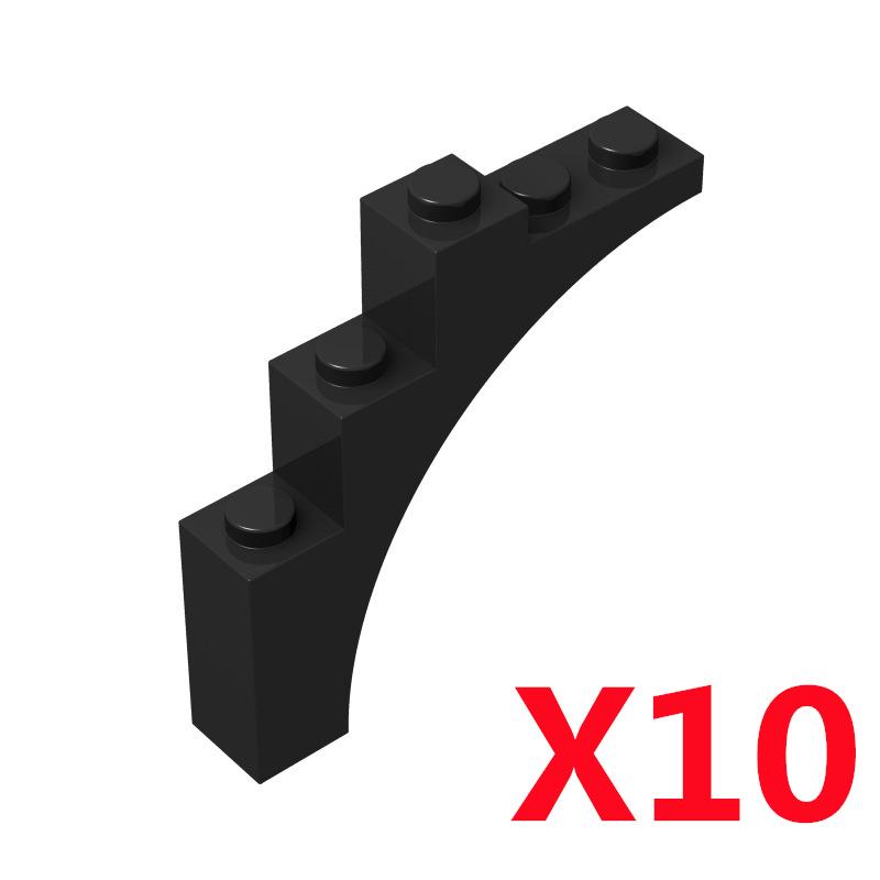 MOC DIY Accessori Parti Piastra Scena Città Blocchi da Costruzione Tronco d'Albero Recinzione Ringhiera Lampione Stradale Semaforo Base Giocattolo A037