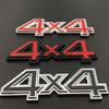 3D  4 x 4 4WD 4 Wheel Drive Offroad Car Metal Alloy Trunk Adhesive Badge Body Tailgate Displaceme Emblem