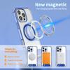 For iPhone 16 Pro Case Compatible with MagSafe Folding Kickstand Anti Drop PC + TPU Back Cover