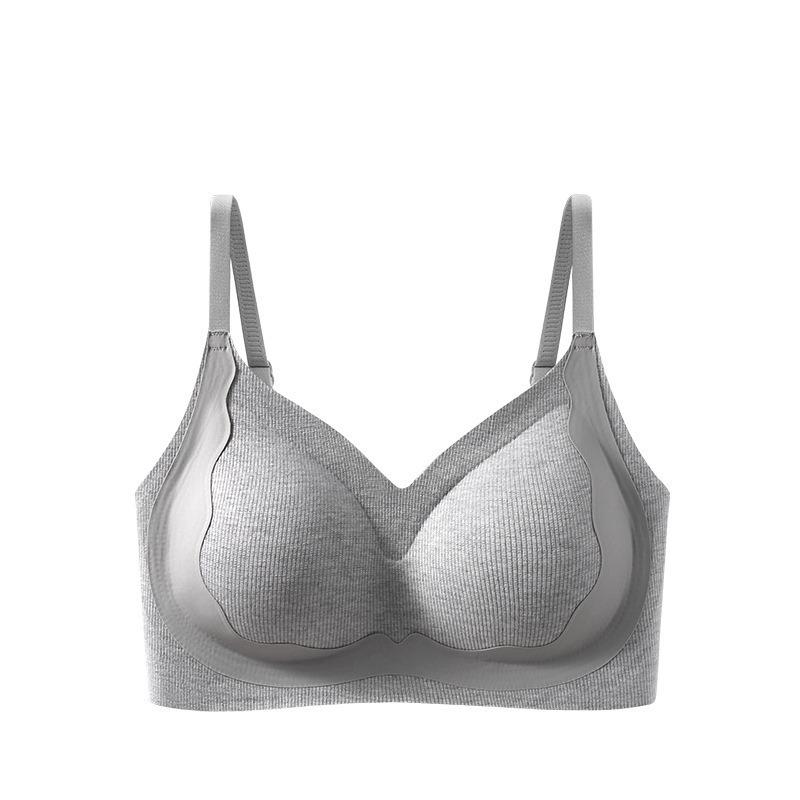Autumn and Winter Models, Muscle-warming Integrated Cup, Underwear, Women's Small Breasts Gathered and Closed, Sub-breasts, Anti-sagging and