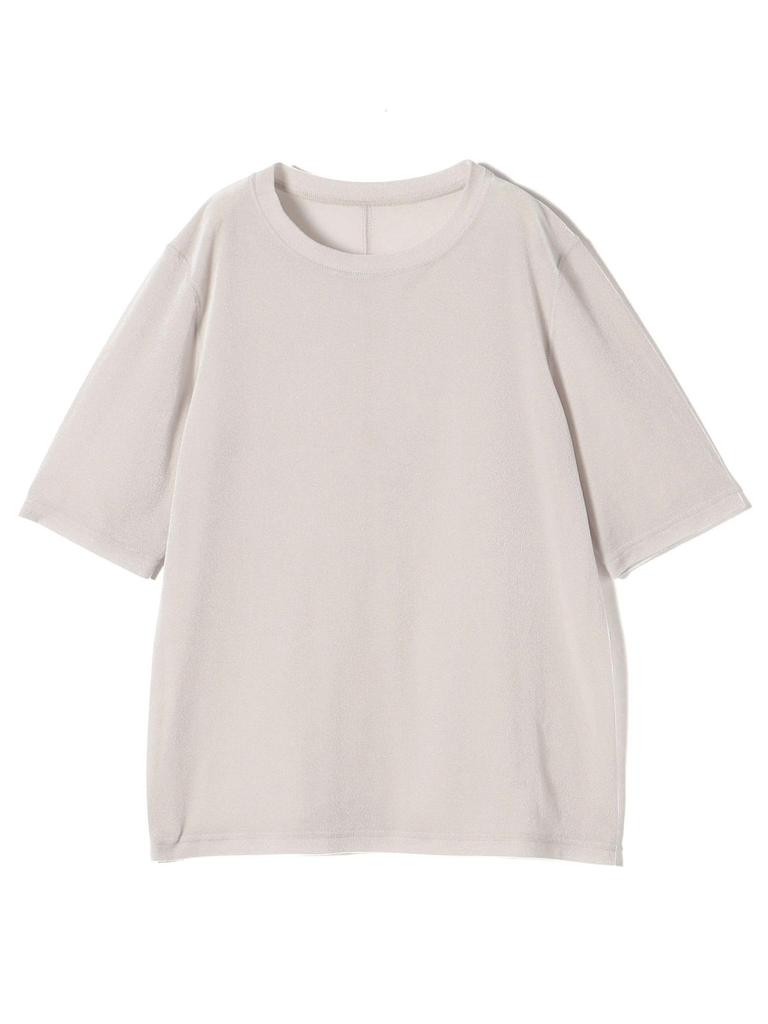 SHIPS for Women Hand Washable Sheer Short Sleeve Light One Size Pullover, Gray, 312340171,