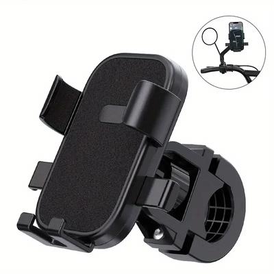 Suport Nou din Silicon pentru Telefon pe Bicicletă, Motocicletă, Rotativ 360°, Reglabil, Suport Universal pentru Navigație Auto, Accesorii Universale pentru Telefon în Aer Liber