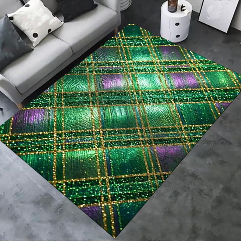 

2025 New St.Patrick s Day Carpet Rug for Living Room Bedroom Home Sofa Decoration,Kids play Non-slip Floor Mat75 40x60cm( 15x23in )