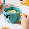 Lamb Animal Cartoon Mug Home Set with Single Cup Cute Couple Water Cup Small Gift Cup